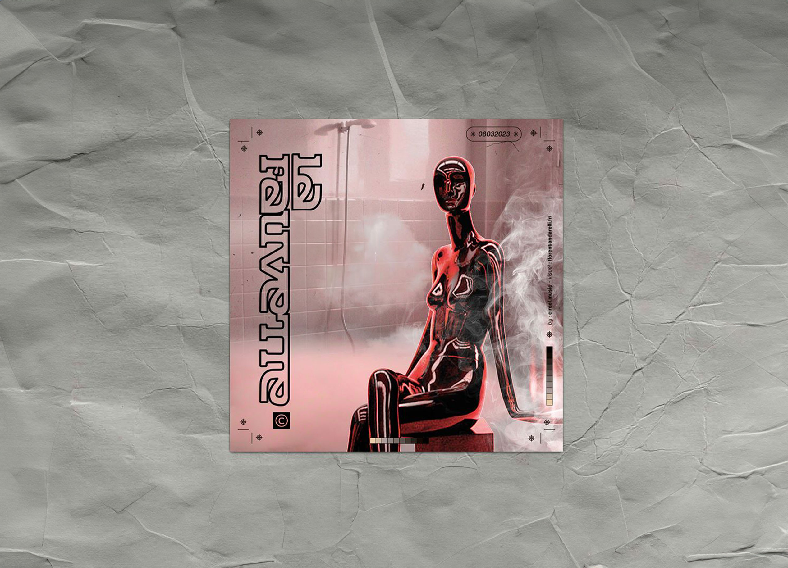 La Fauvette maquette, DJ La Fauvette, pochettes d'albums par Florent Andarelli